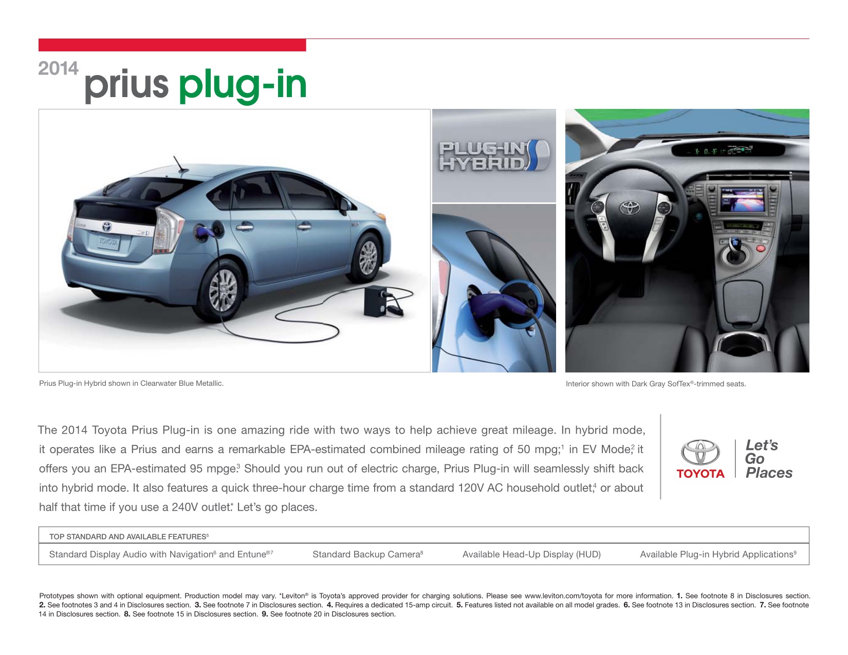 2014 Toyota Prius PlugIn Brochure